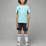 Детская футбольная форма KELME Short-Sleeved Football Suit Teal - Детская футбольная форма KELME Short-Sleeved Football Suit Teal