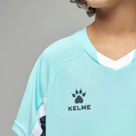 Детская футбольная форма KELME Short-Sleeved Football Suit Teal - Детская футбольная форма KELME Short-Sleeved Football Suit Teal