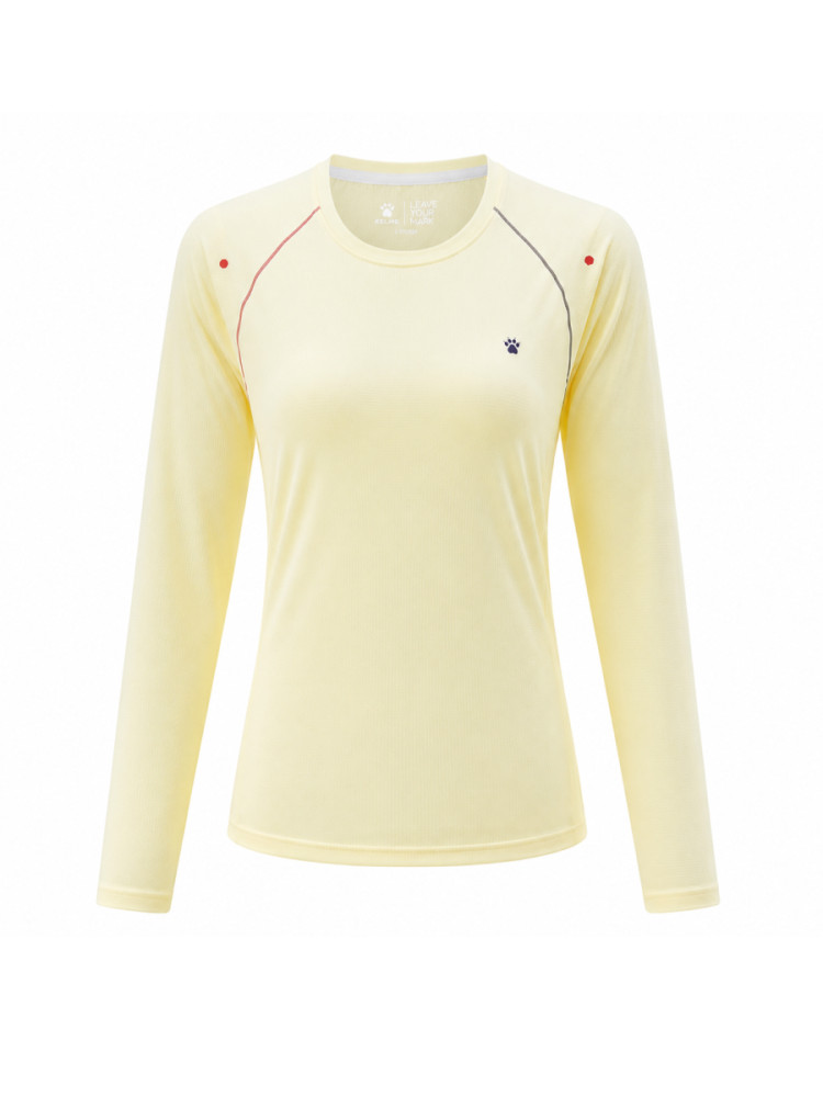 Лонгслив KELME Crew Neck Long-sleeved T-shirt Yellow