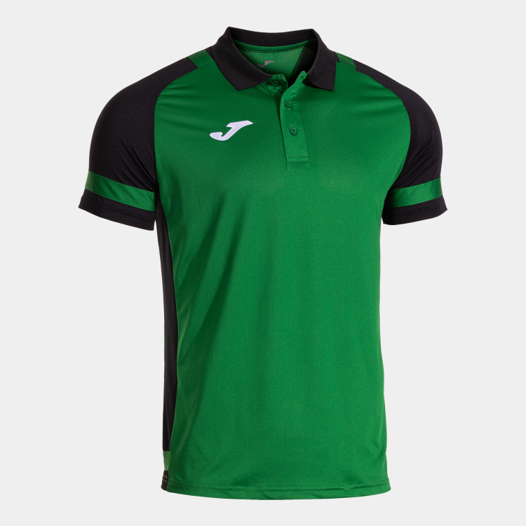 POLO MANGA CORTA LIDER VERDE NEGRO