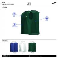 CAMISETA SIN MANGAS INDOOR GYM VERDE - CAMISETA SIN MANGAS INDOOR GYM VERDE