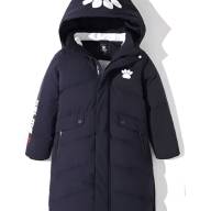 Детский пуховик KELME Boys Mid-Length Down Jacket Dark Blue - Детский пуховик KELME Boys Mid-Length Down Jacket Dark Blue