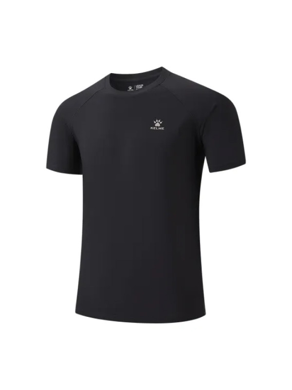 Футболка KELME Crew Neck Short-sleeved T-shirt Black