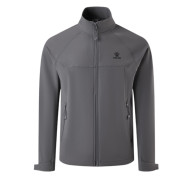 Ветровка KELME Stand-up Collar Woven Coat Dark Grey - Ветровка KELME Stand-up Collar Woven Coat Dark Grey