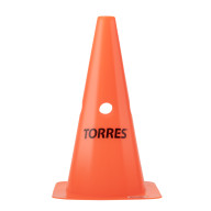 Конус трен. TORRES, TR1009, пластик, высота 30 см, с отв. для штанги TORRES, оранжевый - Конус трен. TORRES, TR1009, пластик, высота 30 см, с отв. для штанги TORRES, оранжевый