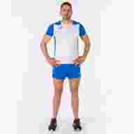 Футболка с коротким рукавом RECORD II Белый-синий - Футболка с коротким рукавом RECORD II Белый-синий