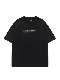 Футболка KELME Crew Neck Short-sleeved T-shirt Black