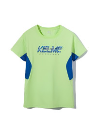 Детская футболка KELME Running Short Sleeve T-Shirt Kid Light Green