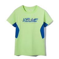 Детская футболка KELME Running Short Sleeve T-Shirt Kid Light Green - Детская футболка KELME Running Short Sleeve T-Shirt Kid Light Green
