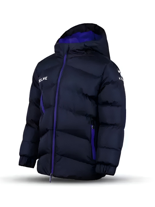 Детский пуховик KELME Padding Jacket Kids (Dark Blue/Blue)