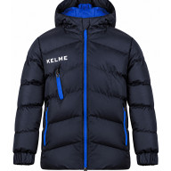 Детский пуховик KELME Padding Jacket Kids (Dark Blue/Blue) - Детский пуховик KELME Padding Jacket Kids (Dark Blue/Blue)
