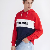 Худи KELME Hooded Sweater (Red/Dark Blue) - Худи KELME Hooded Sweater (Red/Dark Blue)