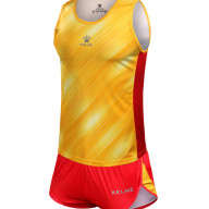 Легкоатлетическая форма KELME Track Suit (Yellow/Red) - Легкоатлетическая форма KELME Track Suit (Yellow/Red)