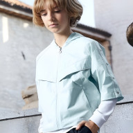 Детская ветровка KELME Boys Windbreaker Mint - Детская ветровка KELME Boys Windbreaker Mint