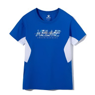 Детская футболка KELME Running Short Sleeve T-Shirt Kid Blue - Детская футболка KELME Running Short Sleeve T-Shirt Kid Blue