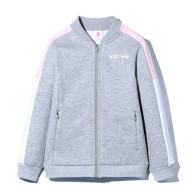 Детский бомбер KELME Cardigan Sweater For Girls Grey - Детский бомбер KELME Cardigan Sweater For Girls Grey