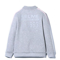 Детский бомбер KELME Cardigan Sweater For Girls Grey - Детский бомбер KELME Cardigan Sweater For Girls Grey