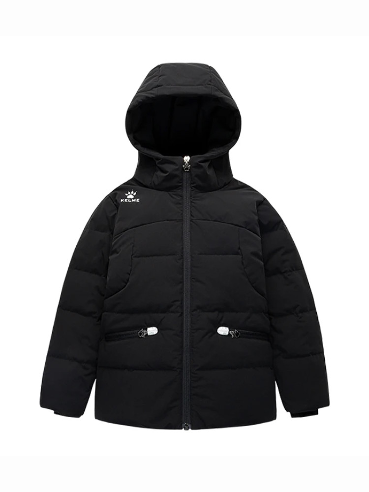 Детский пуховик KELME Short Down Jacket Black