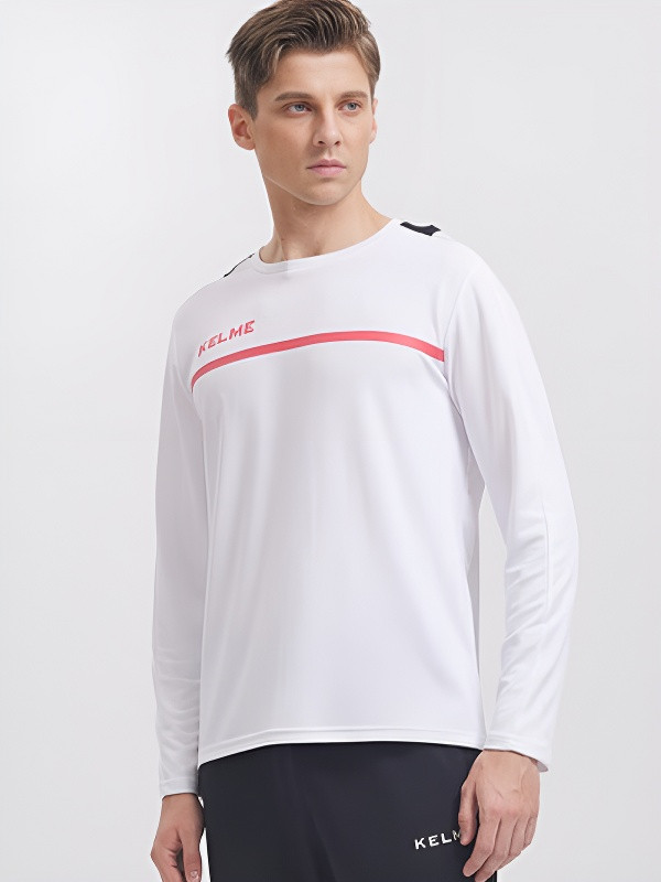 Лонгслив KELME Long Sleeve T-Shirt White