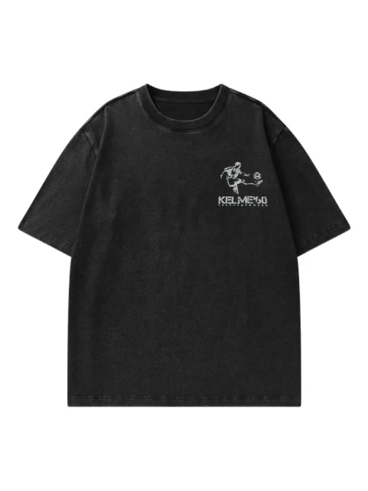 Футболка KELME Crew Neck T-shirt Black