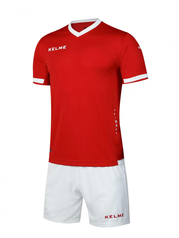 Детская футбольная форма KELME Short Sleeve Football Kid (Red/White)