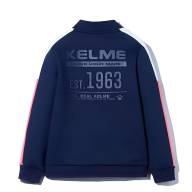 Детский бомбер KELME Cardigan Sweater For Girls Dark Blue - Детский бомбер KELME Cardigan Sweater For Girls Dark Blue