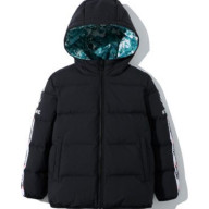 Детский пуховик KELME Boys Wear Down Jackets On Both Sides Black - Детский пуховик KELME Boys Wear Down Jackets On Both Sides Black