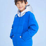 Детский пуховик KELME Short Down Jacket Blue - Детский пуховик KELME Short Down Jacket Blue