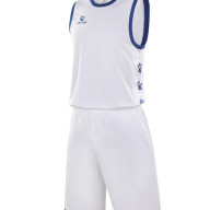 Детская баскетбольная форма KELME Children's Basketball Uniform (White/Blue) - Детская баскетбольная форма KELME Children's Basketball Uniform (White/Blue)