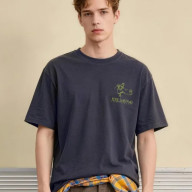 Футболка KELME Crew Neck T-shirt Dark Blue - Футболка KELME Crew Neck T-shirt Dark Blue