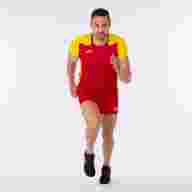 Футболка с коротким рукавом RECORD II Красный-желтый - Футболка с коротким рукавом RECORD II Красный-желтый