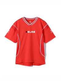Детская футболка KELME Boys Football Short Sleeve T-Shirt Red