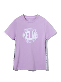 Детская футболка KELME Short Sleeve T-Shirt Kid Violet