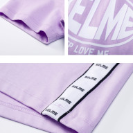 Детская футболка KELME Short Sleeve T-Shirt Kid Violet - Детская футболка KELME Short Sleeve T-Shirt Kid Violet