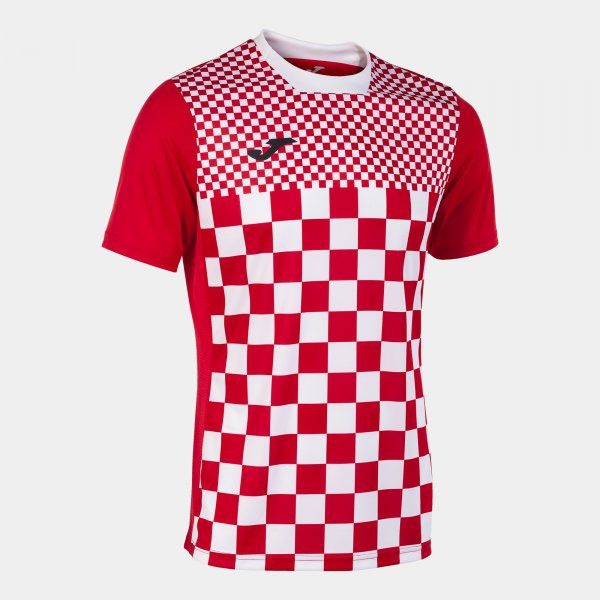 ФУТБОЛКА С КОРОТКИМ РУКАВОМ FLAG III КРАСНЫЙ БЕЛЫЙ