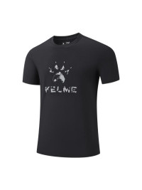 Футболка KELME Crew Neck Short-sleeved T-shirt Black