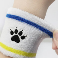 Детский напульсник KELME Children's Sports Towel Wristband White - Детский напульсник KELME Children's Sports Towel Wristband White