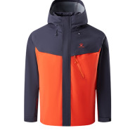 Пуховик KELME 3-in-1 Down Jacket (Dark Blue/Orange) - Пуховик KELME 3-in-1 Down Jacket (Dark Blue/Orange)