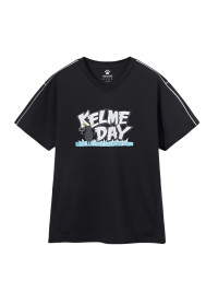 Детская футболка KELME Short Sleeve T-Shirt Kid Black