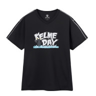 Детская футболка KELME Short Sleeve T-Shirt Kid Black - Детская футболка KELME Short Sleeve T-Shirt Kid Black