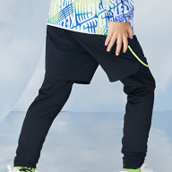 Детский брюки KELME Fake Two-Piece Trousers Black - Детский брюки KELME Fake Two-Piece Trousers Black