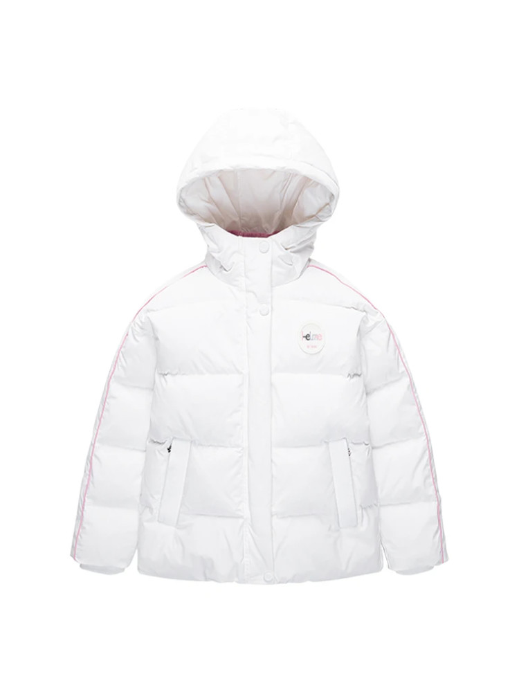 Детский пуховик KELME Short Down Jacket White