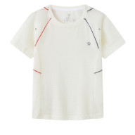 Детская футболка KELME Crew Neck Short-sleeved T-shirt Beige - Детская футболка KELME Crew Neck Short-sleeved T-shirt Beige