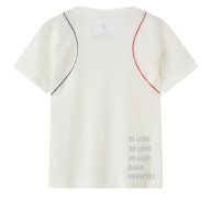 Детская футболка KELME Crew Neck Short-sleeved T-shirt Beige - Детская футболка KELME Crew Neck Short-sleeved T-shirt Beige