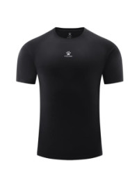 Термобелье (верх) KELME Lightweight Compression Short-sleeved Shirt Black