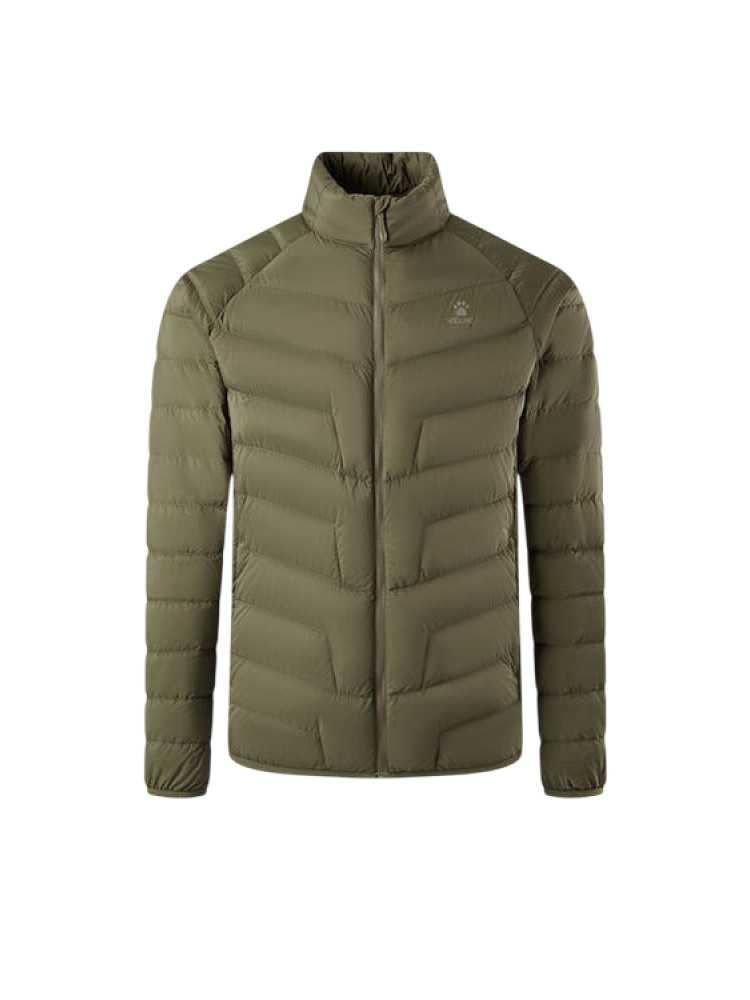 Пуховик KELME Lightweight Stand-up Collar Down Jacket Khaki