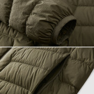 Пуховик KELME Lightweight Stand-up Collar Down Jacket Khaki - Пуховик KELME Lightweight Stand-up Collar Down Jacket Khaki