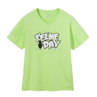 Детская футболка KELME Short Sleeve T-Shirt Kid Light Green - Детская футболка KELME Short Sleeve T-Shirt Kid Light Green