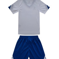 Детская футбольная форма KELME Short Sleeve Football Uniform (White/Blue) - Детская футбольная форма KELME Short Sleeve Football Uniform (White/Blue)