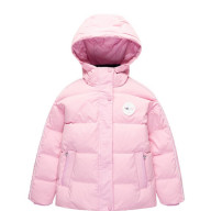 Детский пуховик KELME Short Down Jacket Pink - Детский пуховик KELME Short Down Jacket Pink